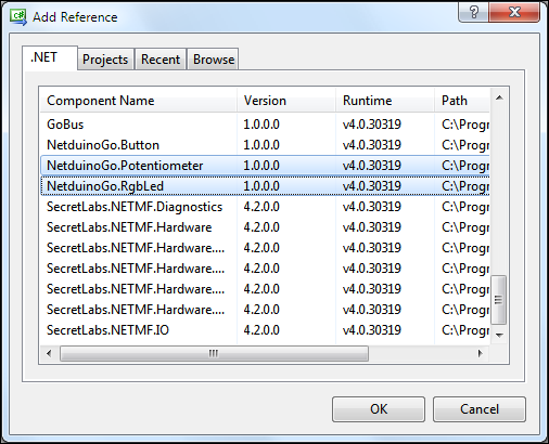 Adding reference to module assemblies Adding reference to module assemblies
