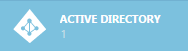 click Active Directory to begin the process of registering an application with AAD
