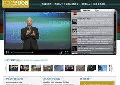 Microsoft PDC - Keynote view