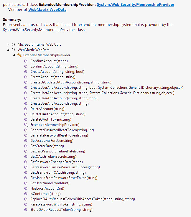 ExtendedMembershipProvider