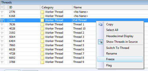 Witty - High CPU - Evil Thread Sample
