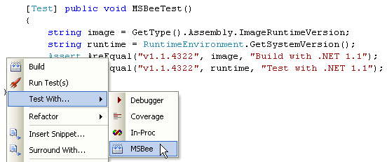 MSBeeTest